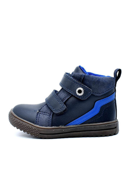 Kinderstiefeletten mit Klettverschluss Blau