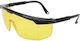Visco Parts Work Safety Glasses with Yellow Lens