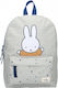 Miffy Reach For The Stars Kindergarten Backpack Grey 23 x 9 x 33cm