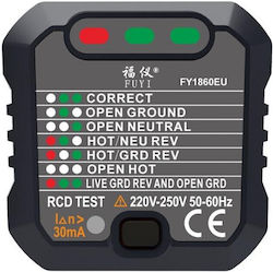 Tele FY-1860EU Tester Καλωδίων Ρεύματος