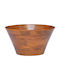 vidaXL Aufgesetztes Waschbecken Porzellan 40x40x20cm Braun