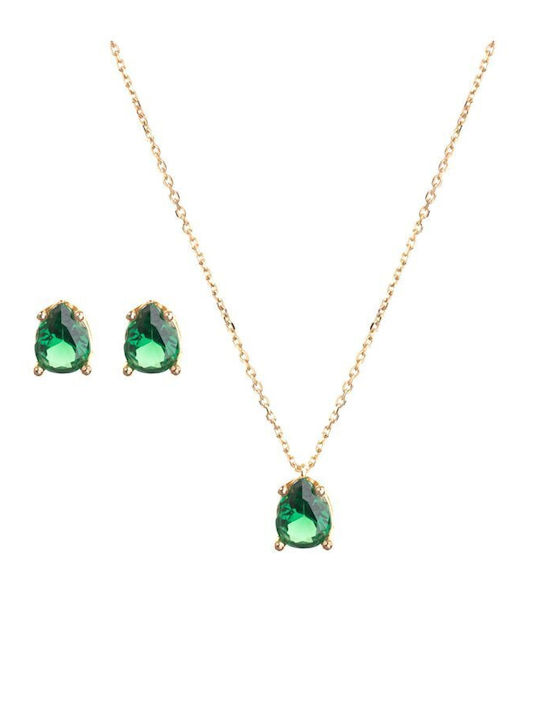Paraxenies Schmuckset aus Vergoldetem Silber Paraxenies Schmuckset aus Vergoldetem Silber