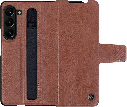 Nillkin Aoge Book Synthetic Leather Brown (Galaxy Z Fold5)
