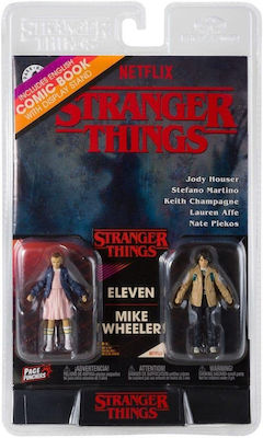 Mcfarlane Toys Stranger Things: Eleven and Mike Wheeler Φιγούρα Δράσης ύψους 8εκ.