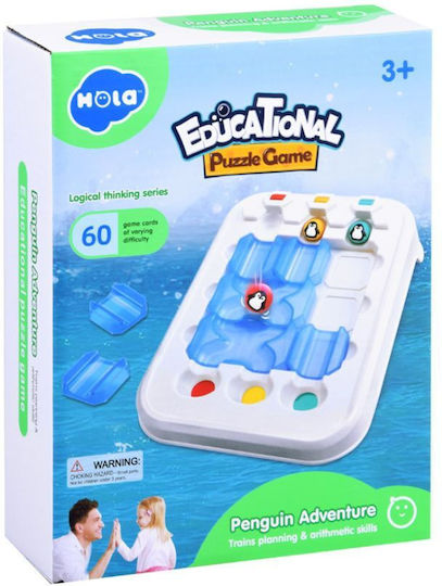 Board Game Περιπέτειες με τους Πιγκουίνους 3+ Years Old (EN) Hola Toys