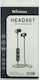 Anil In-ear Bluetooth Handsfree Ακουστικά Μαύρα