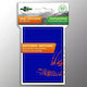Blackfire Entertainment Blackfire Small Card Sleeves Japanese Size 60τμχ Μπλε