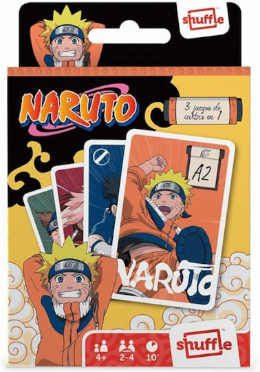 Board Game Fun - Naruto for 2-4 Players 4+ Years Old (EN) Cartamundi