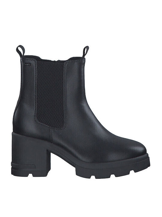 Women's Chelsea Boots with Medium Heel Black