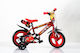 Dino 12" Kids Bicycle BMX Red