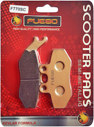 Fuego Racing Motorcycle Brake Pads SC F770SC for Gilera Runner Piaggio Beverly 125 Fuego Racing Motorcycle Brake Pads SC F770SC for Gilera Runner Piaggio Beverly 125