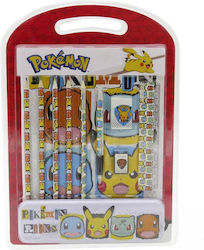 Graffiti Kids Stationery Set with Sharpener, Eraser, Notepad, Pen, Ruler and Pencil Case 10pcs