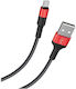 Andowl Geflochten USB 2.0 auf Micro-USB-Kabel Schwarz 1m (QY-W083) 1Stück