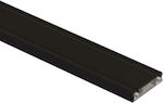 Elvhx Mounting Rail for Lighting Fixtures Black EL180412