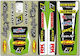 Blackbird Racing Aufkleber-Set Grün