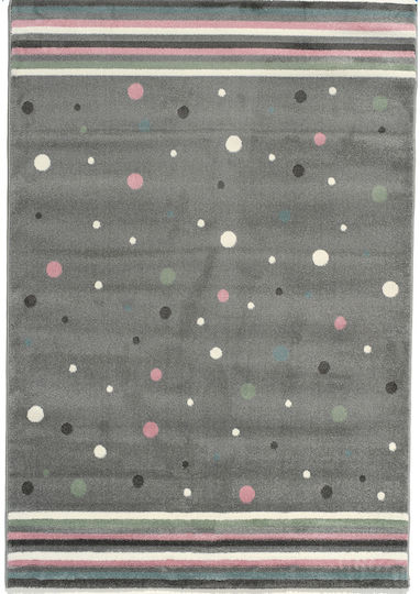 Isexan Детско килимче Сив 133x195см