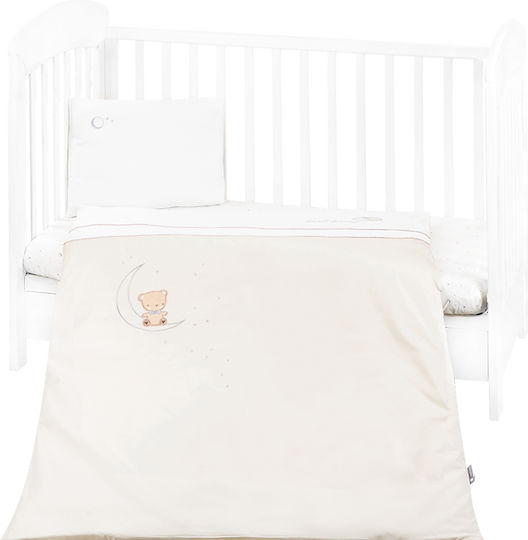 Kikka Boo Set Für Krippe Dream Big Beige 5Stück Kikka Boo Set Für Krippe Dream Big Beige 5Stück