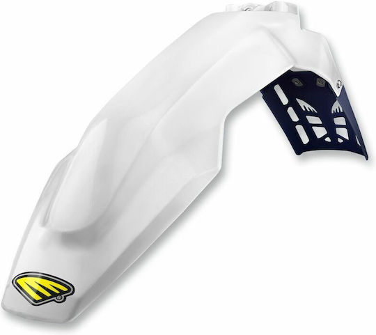 Cycra Aripă Față Roată Motocicletă pentru Husqvarna ТЕ Alb 1buc