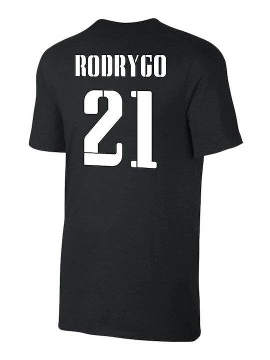 Sportarena Ανδρικό T-shirt Κοντομάνικο Μαύρο