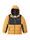 Pike Lake II Kids Quilted Short Coat with Lining & Hooded Yellow