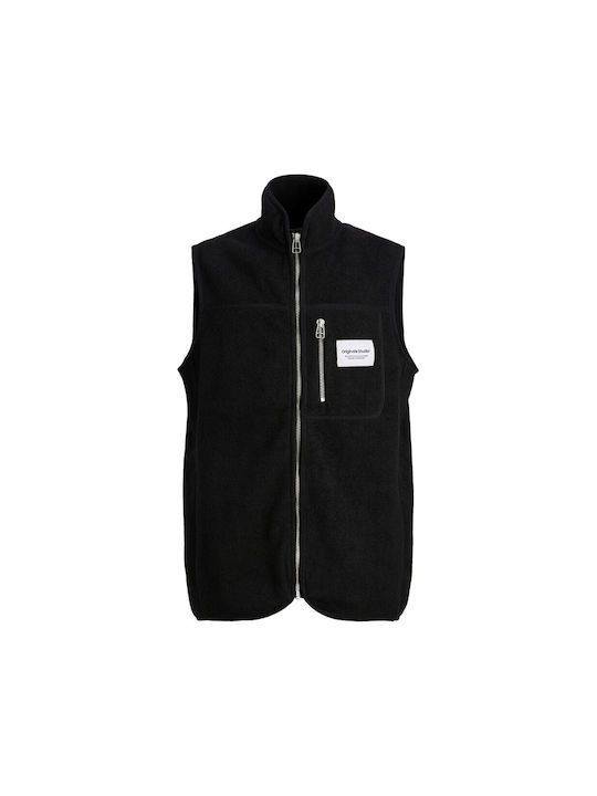 Jack & Jones Boys Casual Jacket Black Sleeveless