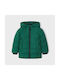 Mayoral Boys Quilted Coat Green with Ηood