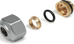 Giacomini Ρακόρ Σύνδεσης Σωλήνα Ορειχάλκινο 18mm 98622-D