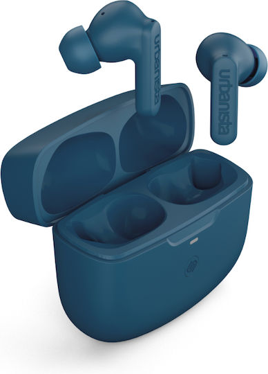 Urbanista Atlanta In-ear Bluetooth Handsfree Ακουστικά με Αντοχή στον Ιδρώτα και Θήκη Φόρτισης Midnight Black