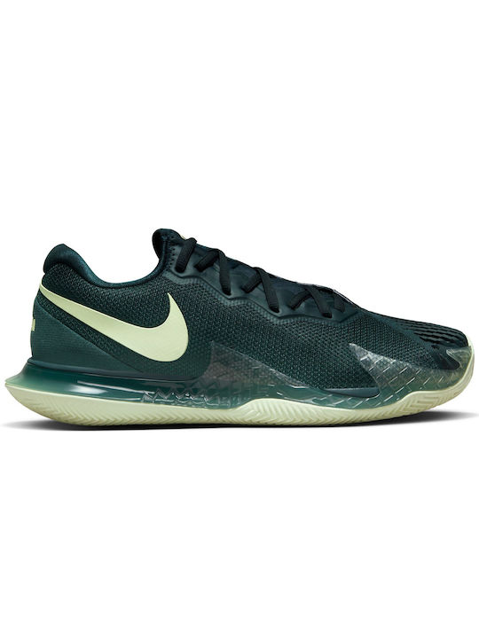 Nike NikeCourt Air Zoom Vapor Cage 4 Rafa Ανδρικά Παπούτσια Padel για Χωμάτινα Γήπεδα Πράσινα