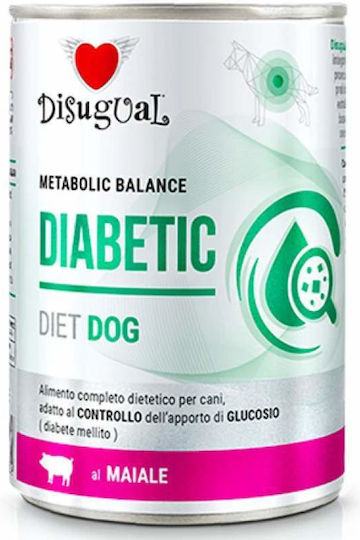 Disugual Metabolic Balance Υγρή Τροφή Σκύλων σε Κονσέρβα Διαίτης με Χοιρινό Διαίτης 400gr