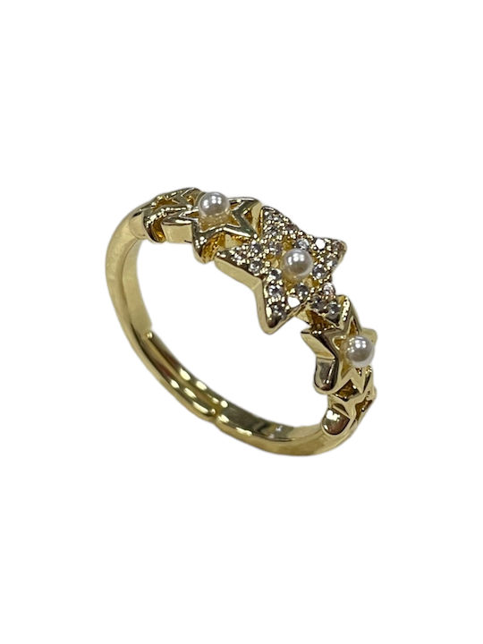 Intimonna Women's Gold Plated Ring