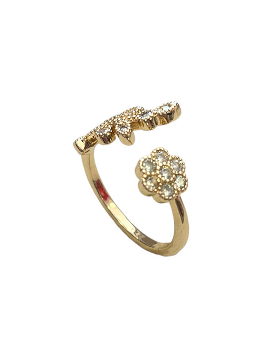 Intimonna Women's Gold Plated Ring