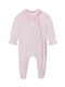 Patachou Baby Bodysuit Set Long-Sleeved Velvet Pink