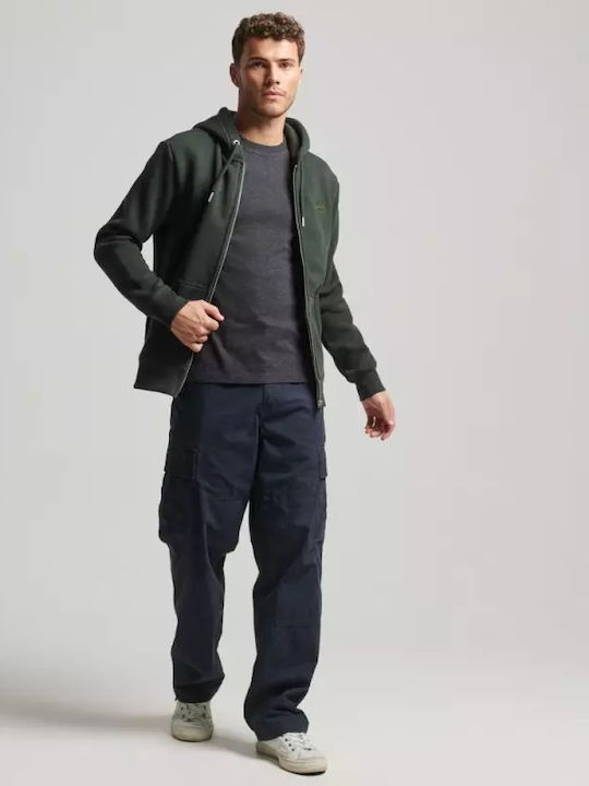 M D5 Sweatshirt with Hood Dark Olive Marl