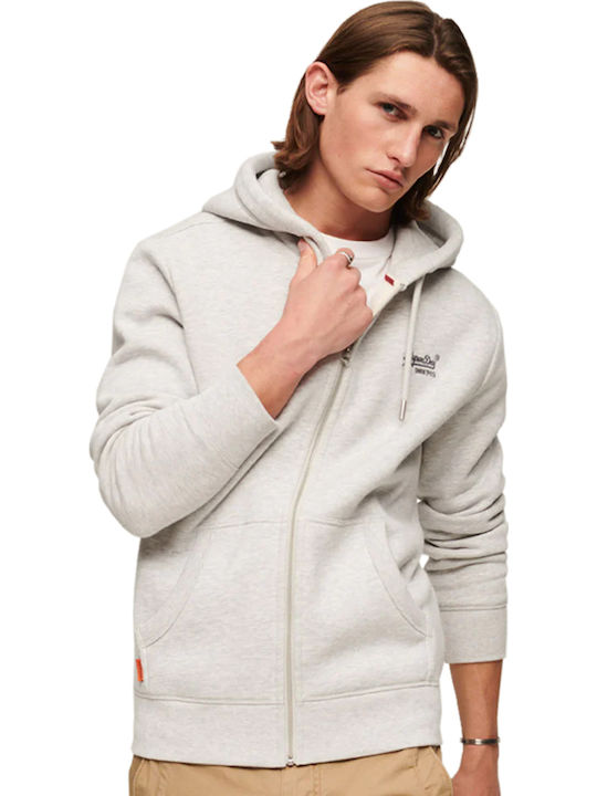 Superdry M D5 Sweatshirt with Hood Glacier Grey...
