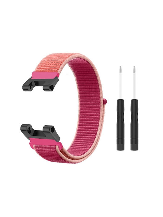 Каишка Текстил Розов (Amazfit T-Rex 3)