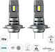 GloboStar Λάμπες Αυτοκινήτου H7 Canbus LED 6000K Ψυχρό Λευκό 12V 40W 2τμχ
