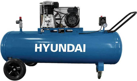 Hyundai H301L Τριφασικό Κομπρεσέρ Αέρος με Ισχύ 4hp και Αεροφυλάκιο 300lt