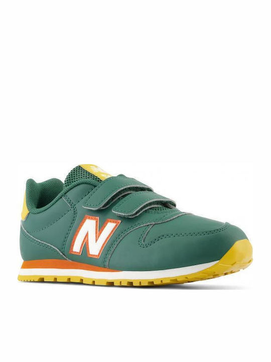 New Balance 500 Παιδικά Sneakers με Σκρατς Πράσινα