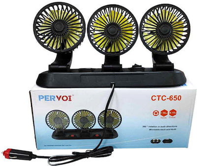 PerVoi Car Fan 12V