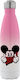 Koupakoupa Mickey the fingers Recyclable Bottle Thermos Stainless Steel BPA Free 500ml Pink