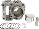Riken Motorcycle Pistons & Cylinders Set 49mm for Yamaha Crypton