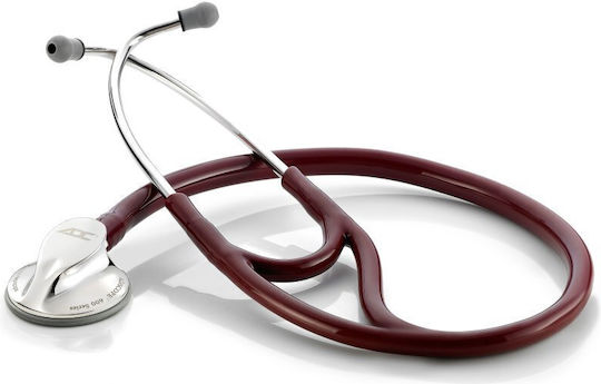 ADC Cardiology Double Head Stethoscope Burgundy