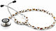 ADC Double Head Stethoscope Brown