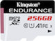 Kingston Endurance microSDXC 256GB U1 V10 A1 UHS-I 95MB/s