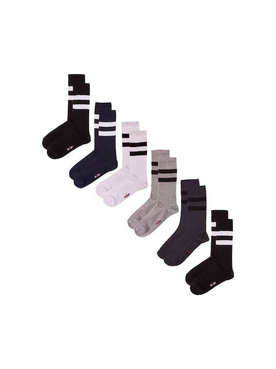 Design Men's Socks Blue 6Pack