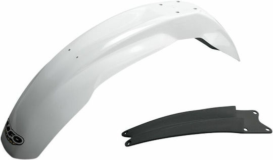 UFO Motorcycle Front Wheel Fender for Honda CR 125 for Husqvarna WR for Yamaha WR 250 White 1pcs