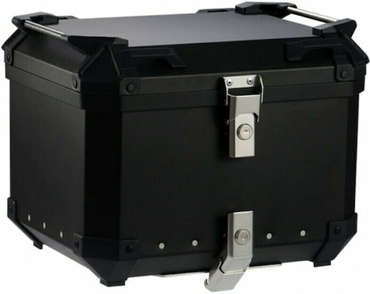 Coocase Motorrad-Topcase Aluminium 45l Schwarze