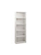 Bookcase Vanja White 60x24x170cm