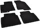 Rigum Set of Front and Rear Mats 4pcs for Hyundai Sonata 2005 2011 Black